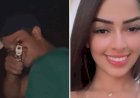 Mulher filma momento em que leva tiro do namorado e morre, em Jataí