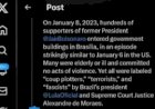 STF USOU REDES SOCIAIS PARA PRENDER MANIFESTANTES