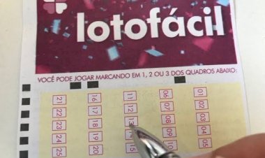 Lotofácil: Aposta de Aparecida de Goiânia leva mais de R$400 mil
