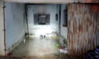 Homem é preso por incendiar a casa de ex mulher e fugir com o filho