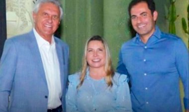 Prefeita de Iporá tem dia de demandas em Goiânia e se encontra com Caiado