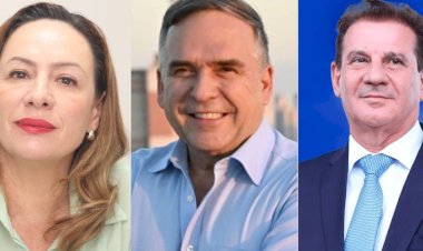 Opção Pesquisas: Adriana Accorsi (21,2%) e Sandro Mabel (20,6%) empatam