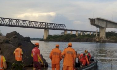 Ponte que liga Maranhão e Tocantins desaba; 2 mortos e 12 desaparecidos
