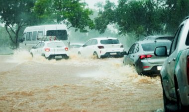 Frente fria avança e traz chuvas fortes para Goiás