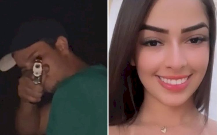 Mulher filma momento em que leva tiro do namorado e morre, em Jataí
