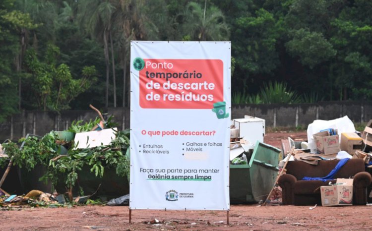 Goiânia inaugura oito novos pontos de descarte para resíduos inorgânicos