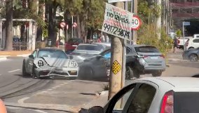 PORSCHE SE ENVOLVE EM ACIDENTE GRAVE NO SETOR MARISTA